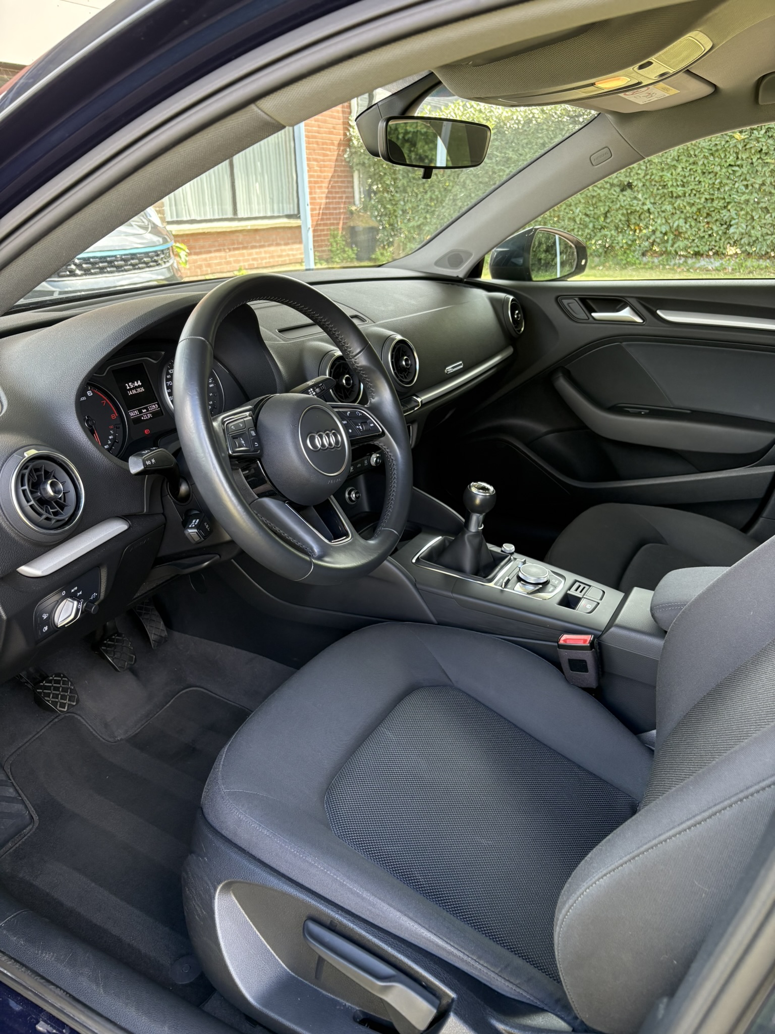 Audi A3 interieur na detailing